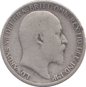 1908 SIXPENCE ( FINE ) - SIXPENCE - Cambridgeshire Coins