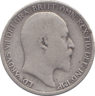 1908 SIXPENCE ( FINE ) - SIXPENCE - Cambridgeshire Coins