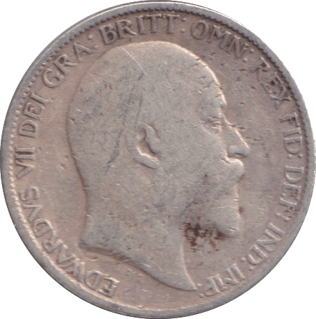 1908 SIXPENCE ( FINE ) - SIXPENCE - Cambridgeshire Coins