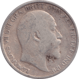 1908 SIXPENCE ( FINE ) - SIXPENCE - Cambridgeshire Coins