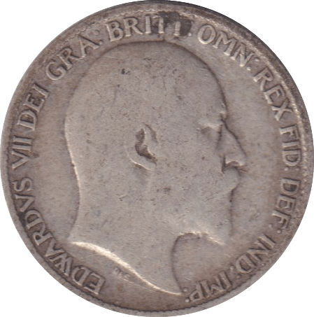 1908 SIXPENCE (FINE) - SIXPENCE - Cambridgeshire Coins