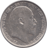 1908 SIXPENCE ( GVF ) - SIXPENCE - Cambridgeshire Coins