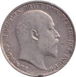 1908 SIXPENCE ( GVF ) - SIXPENCE - Cambridgeshire Coins