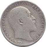 1908 SIXPENCE ( NF ) - SIXPENCE - Cambridgeshire Coins