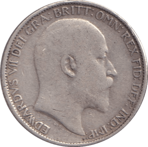 1908 SIXPENCE ( NF ) - SIXPENCE - Cambridgeshire Coins