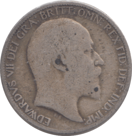 1908 SIXPENCE ( NF ) - SIXPENCE - Cambridgeshire Coins