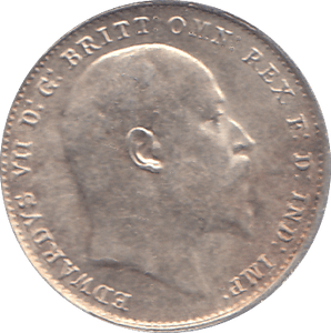 1908 THREEPENCE ( AUNC ) - THREEPENCE - Cambridgeshire Coins