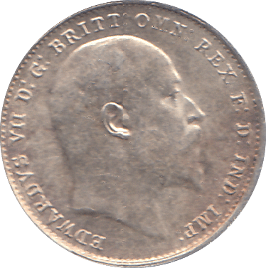 1908 THREEPENCE ( AUNC ) - THREEPENCE - Cambridgeshire Coins