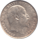 1908 THREEPENCE ( AUNC ) - THREEPENCE - Cambridgeshire Coins