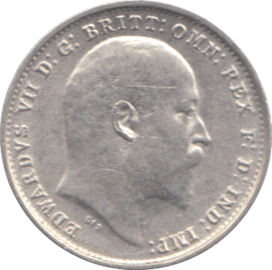 1908 THREEPENCE ( EF ) - THREEPENCE - Cambridgeshire Coins