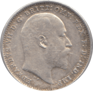 1908 THREEPENCE ( VF ) - THREEPENCE - Cambridgeshire Coins