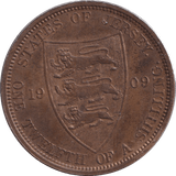 1909 1/12 SHILLING - PENNY - Cambridgeshire Coins