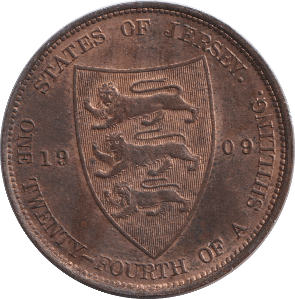 1909 1/24 SHILLING - PENNY - Cambridgeshire Coins