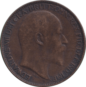1909 FARTHING ( GF ) - FARTHING - Cambridgeshire Coins