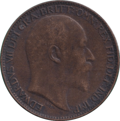1909 FARTHING ( GF ) - FARTHING - Cambridgeshire Coins