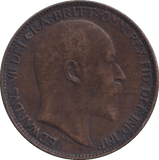 1909 FARTHING ( GF ) - FARTHING - Cambridgeshire Coins