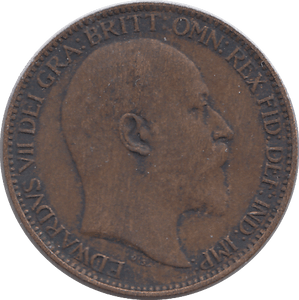 1909 FARTHING ( VF ) - HALFPENNY - Cambridgeshire Coins