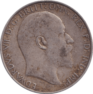 1909 FLORIN ( FINE ) - FLORIN - Cambridgeshire Coins