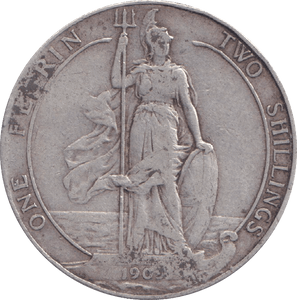 1909 FLORIN ( GF ) - FLORIN - Cambridgeshire Coins