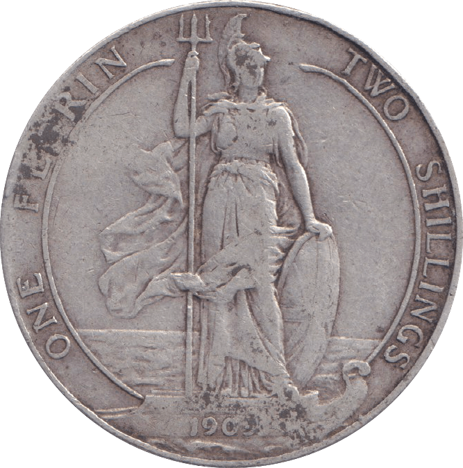 1909 FLORIN ( GF ) - FLORIN - Cambridgeshire Coins