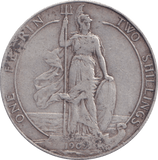 1909 FLORIN ( GF ) - FLORIN - Cambridgeshire Coins