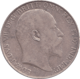 1909 FLORIN ( VF ) - FLORIN - Cambridgeshire Coins
