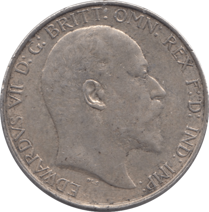 1909 FLORIN ( VF ) - FLORIN - Cambridgeshire Coins