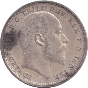 1909 FOURPENCE ( AUNC ) - FOURPENCE - Cambridgeshire Coins