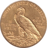 1909 GOLD 2 1/2 DOLLARS USA - GOLD WORLD COINS - Cambridgeshire Coins