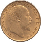1909 GOLD HALF SOVEREIGN ( AUNC ) - HALF SOVEREIGN - Cambridgeshire Coins