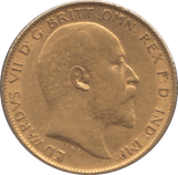 1909 GOLD HALF SOVEREIGN ( EF ) - HALF SOVEREIGN - Cambridgeshire Coins