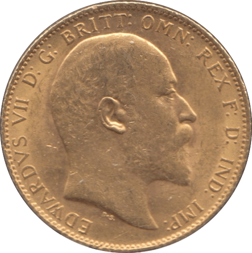 1909 GOLD SOVEREIGN ( AUNC ) - SOVEREIGN - Cambridgeshire Coins