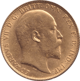 1909 GOLD SOVEREIGN ( AUNC ) - SOVEREIGN - Cambridgeshire Coins