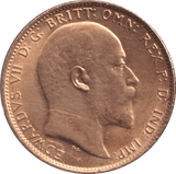 1909 GOLD SOVEREIGN ( AUNC ) - SOVEREIGN - Cambridgeshire Coins