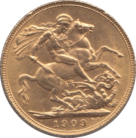1909 GOLD SOVEREIGN ( EF ) 2 - SOVEREIGN - Cambridgeshire Coins