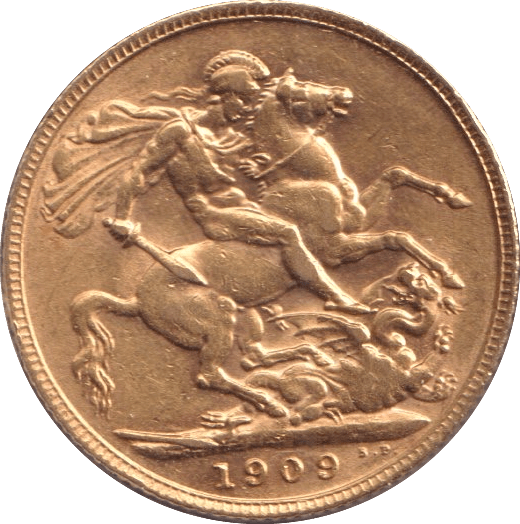 1909 GOLD SOVEREIGN ( EF ) - SOVEREIGN - Cambridgeshire Coins