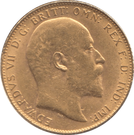 1909 GOLD SOVEREIGN ( EF ) - SOVEREIGN - Cambridgeshire Coins