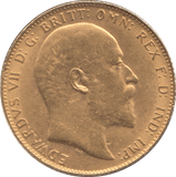 1909 GOLD SOVEREIGN ( EF ) - SOVEREIGN - Cambridgeshire Coins