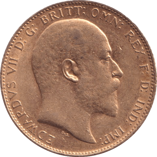 1909 GOLD SOVEREIGN ( EF ) - SOVEREIGN - Cambridgeshire Coins