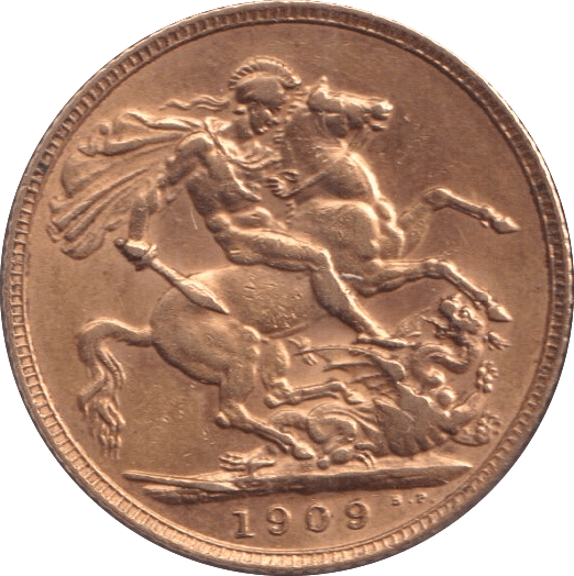 1909 GOLD SOVEREIGN ( GVF ) - SOVEREIGN - Cambridgeshire Coins