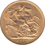 1909 GOLD SOVEREIGN MELBOURNE MINT ( UNC ) - SOVEREIGN - Cambridgeshire Coins