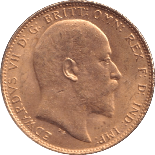 1909 GOLD SOVEREIGN ( UNC ) - SOVEREIGN - Cambridgeshire Coins