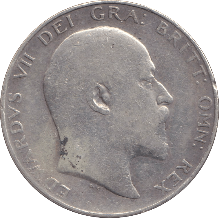 1909 HALFCROWN EDWARD VII ( NF ) - HALFCROWN - Cambridgeshire Coins