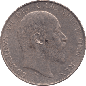 1909 HALFCROWN ( EF ) - Halfcrown - Cambridgeshire Coins