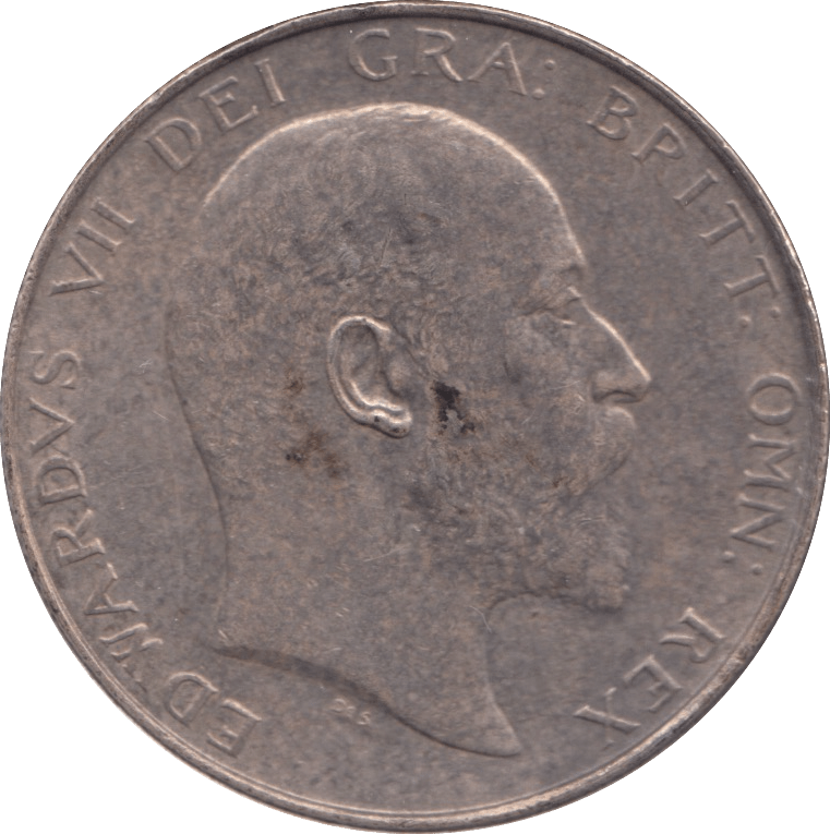 1909 HALFCROWN ( EF ) - Halfcrown - Cambridgeshire Coins