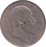 1909 HALFCROWN ( EF ) - Halfcrown - Cambridgeshire Coins