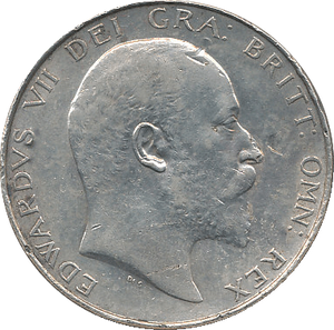 1909 HALFCROWN ( EF )