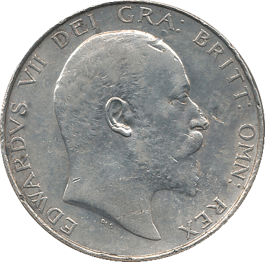 1909 HALFCROWN ( EF )