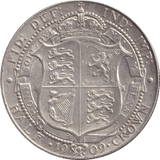 1909 HALFCROWN ( EF ) - WORLD COINS - Cambridgeshire Coins