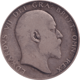 1909 HALFCROWN ( F ) - Halfcrown - Cambridgeshire Coins